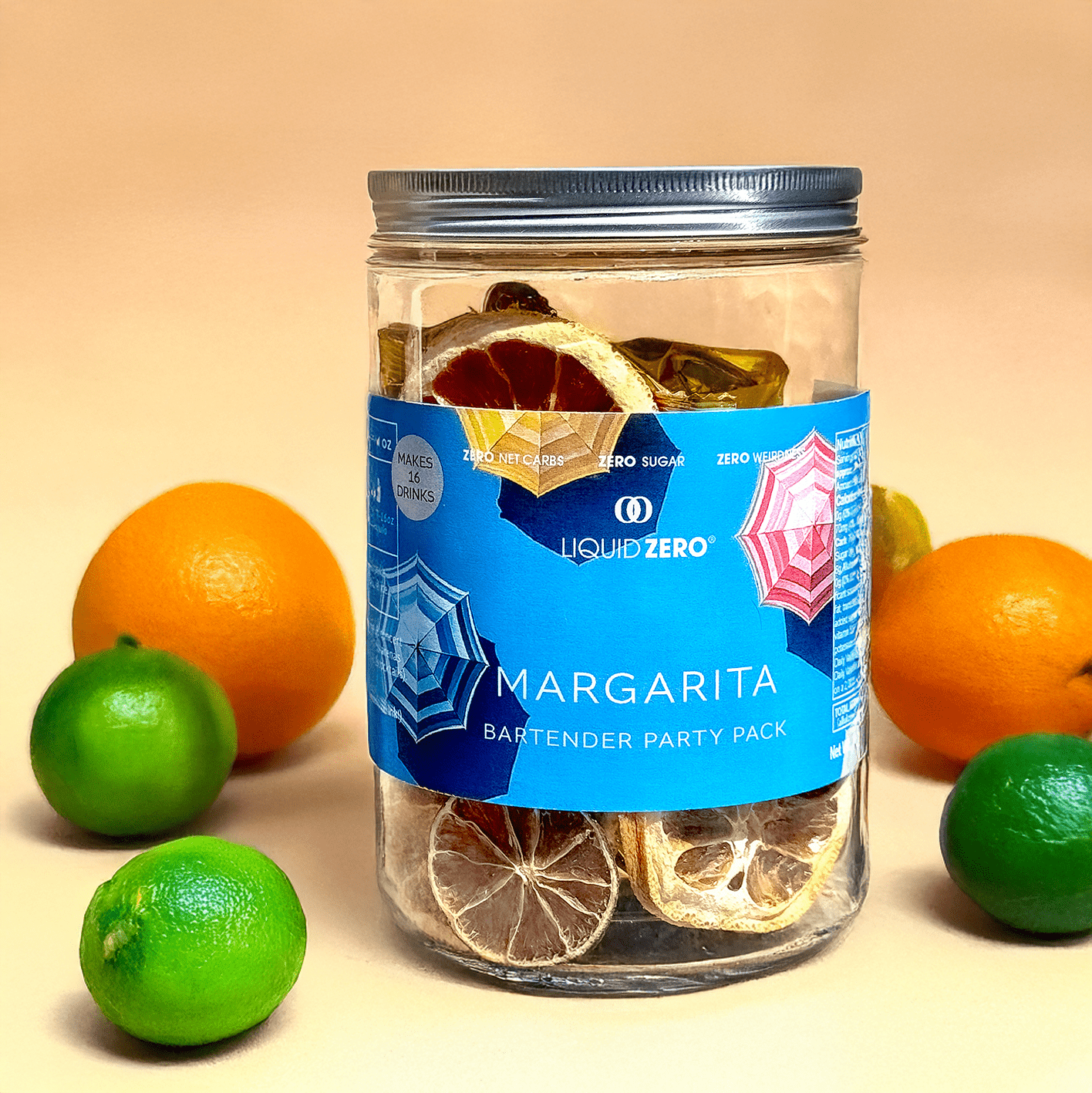 LiquidZERO Margarita – Party Pack (16 Servings) - LIQUID ZERO® -