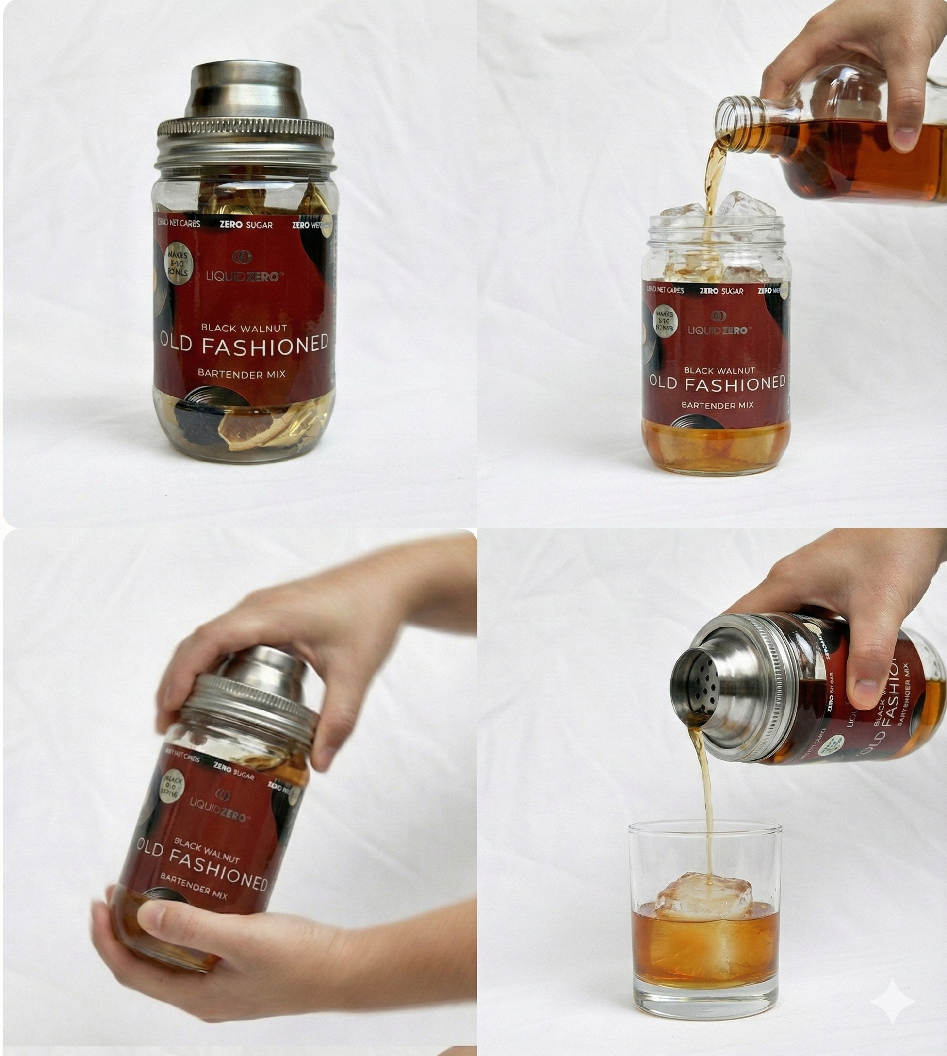 Black Walnut Old Fashioned (Makes 8)