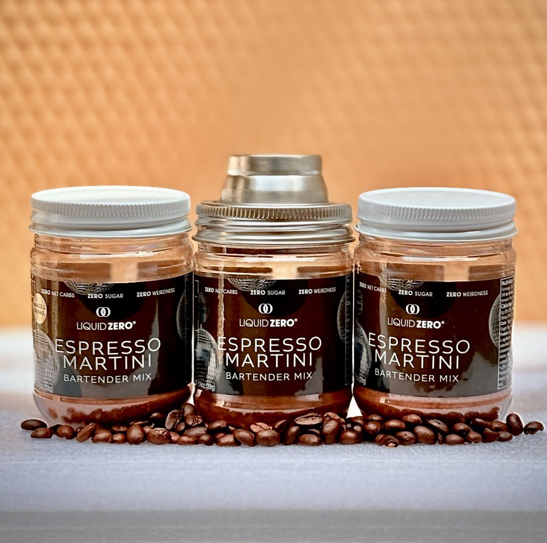 Espresso Martini Mixer Trio - LIQUID ZERO™ - A Decadent Dance of Bold Flavors