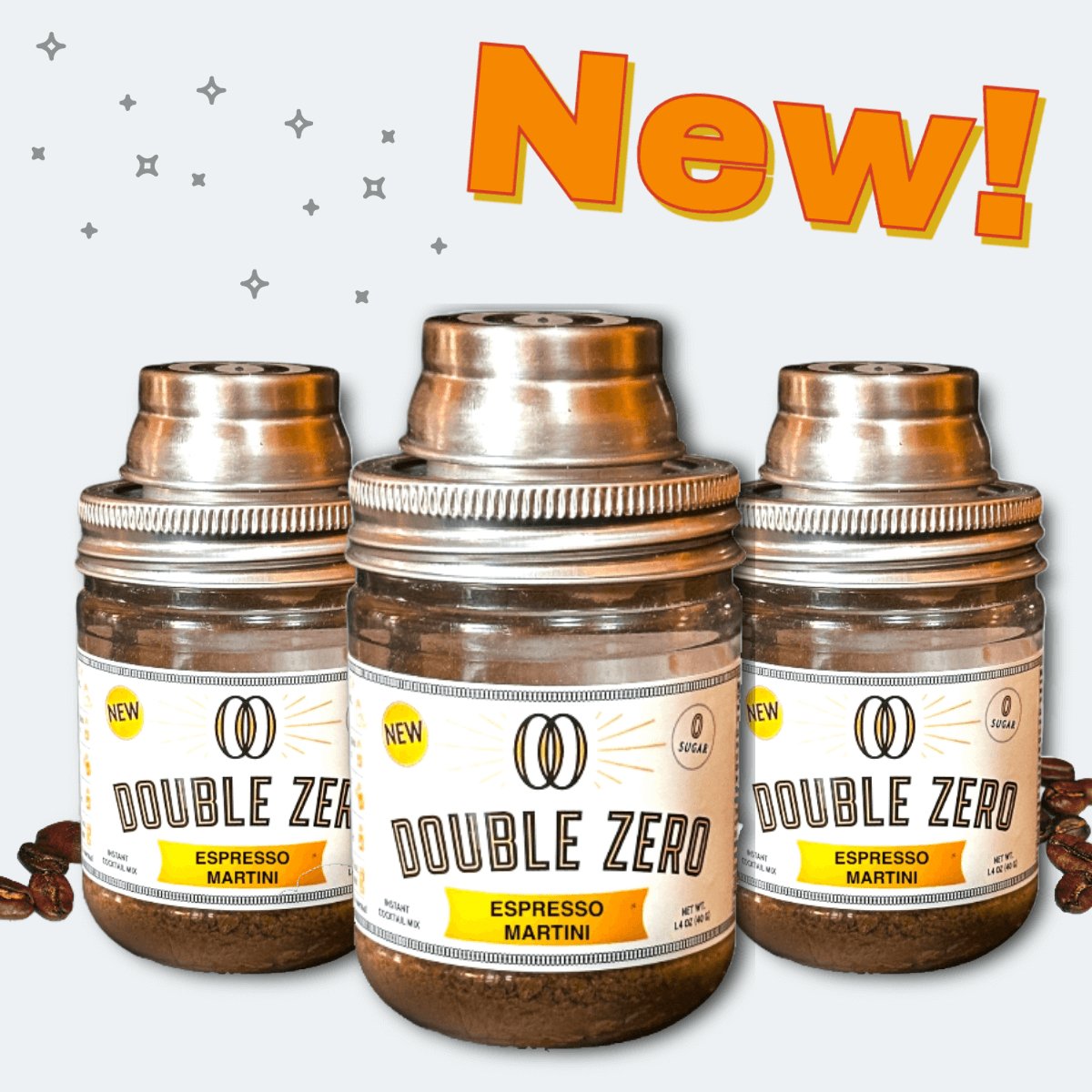 Espresso Martini Mixer Trio - LIQUID ZERO™ - A Decadent Dance of Bold Flavors