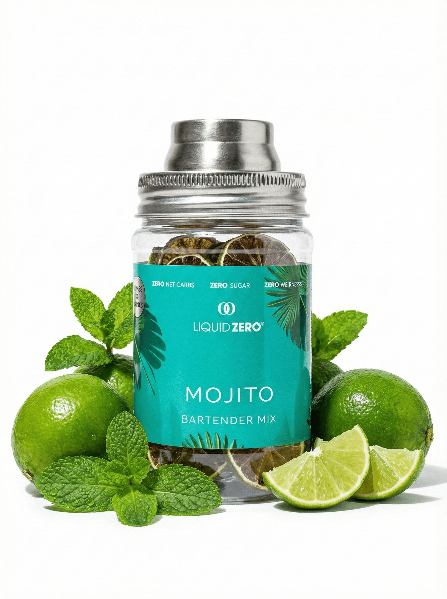 Cuban Lime & Mint Mojito (Makes 8) - LIQUID ZERO® - Classic Mojito