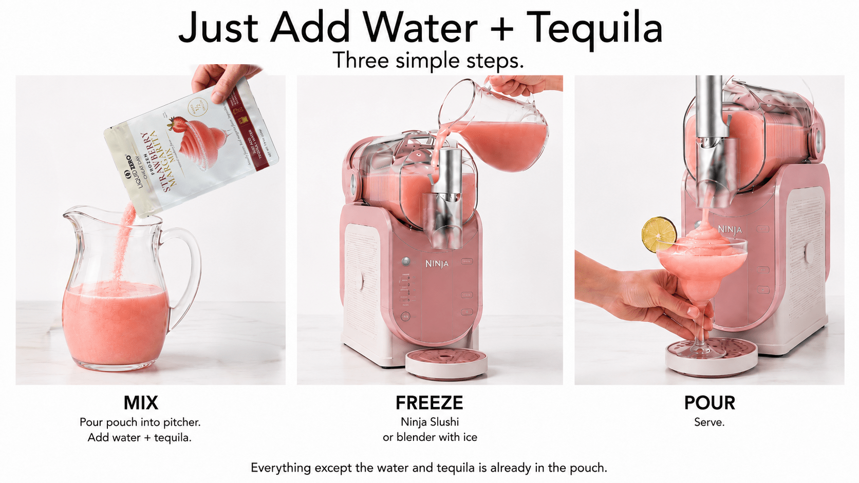 Cheat Day Strawberry Frozen Margarita Mix - LIQUID ZERO® -