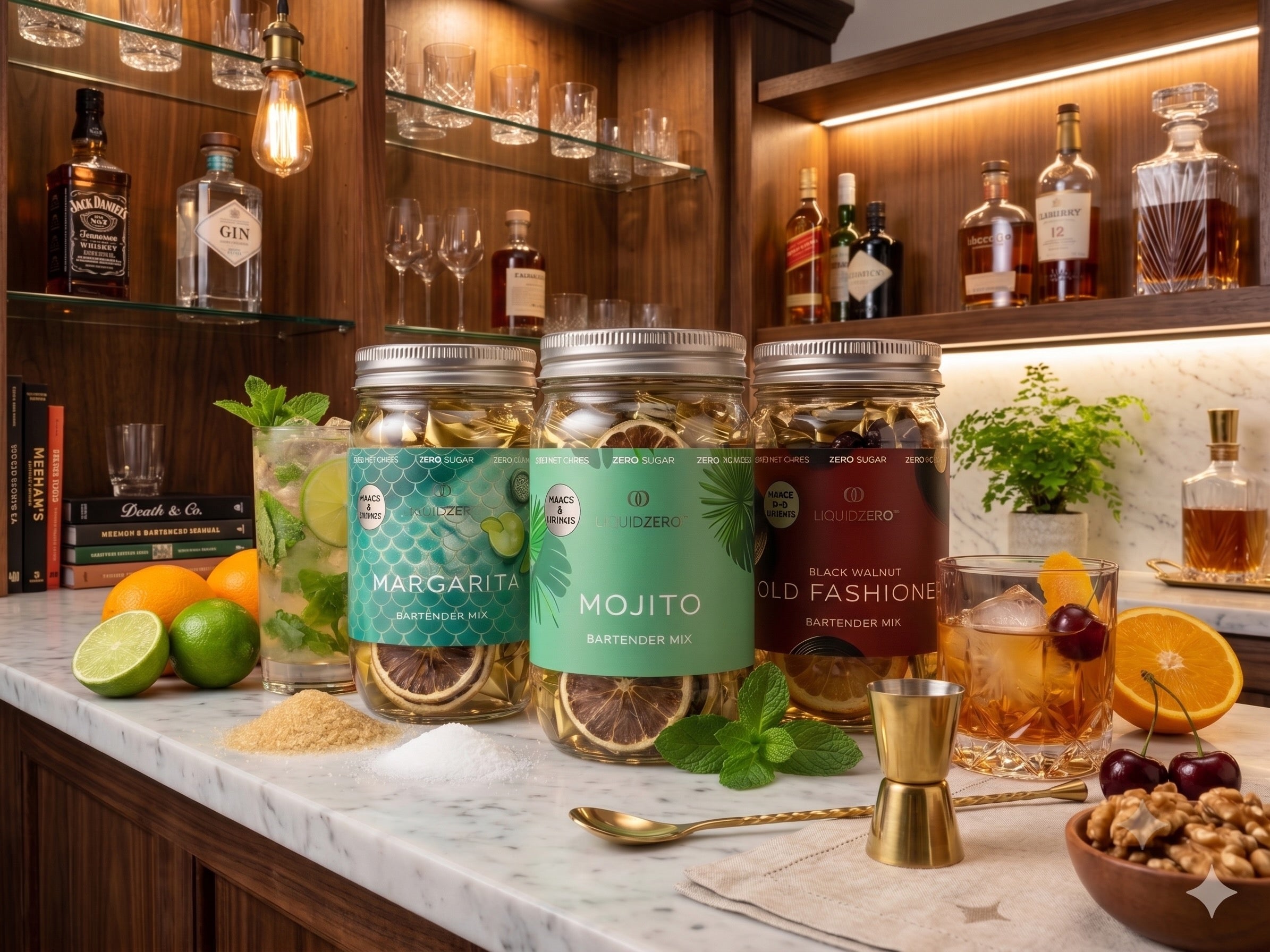 The Full Bar — 36 Cocktails, Ships Free - LIQUID ZERO® -