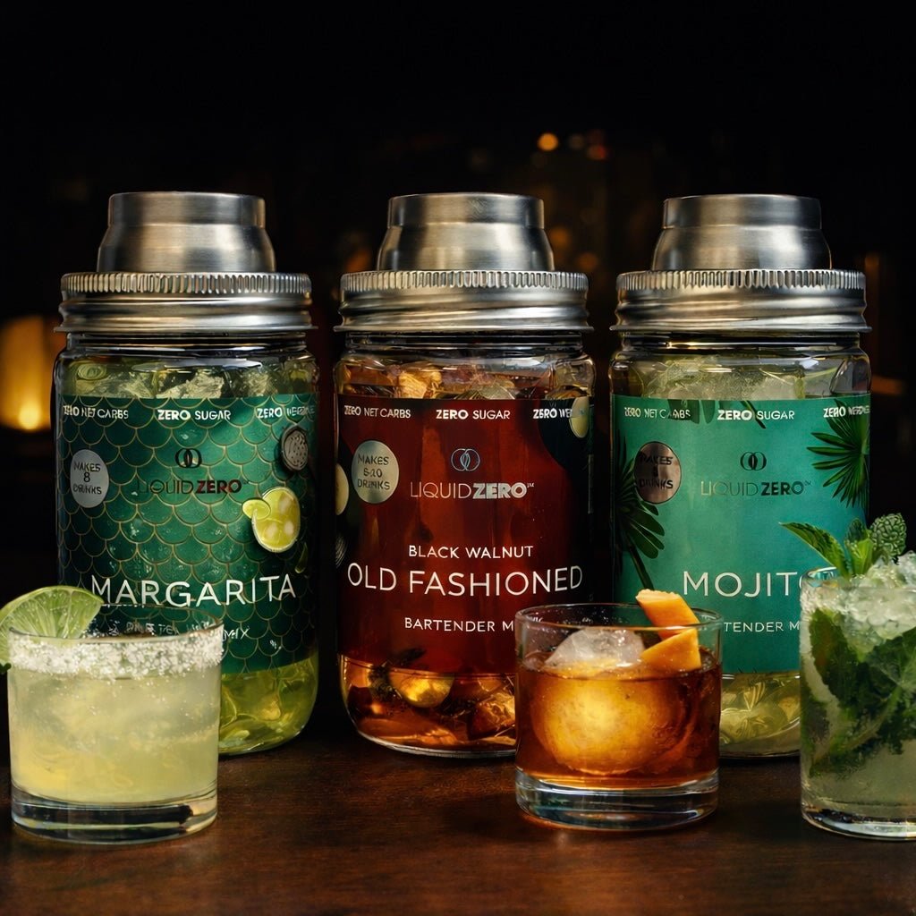 The Full Bar — 36 Cocktails, Ships Free – LIQUID ZERO®