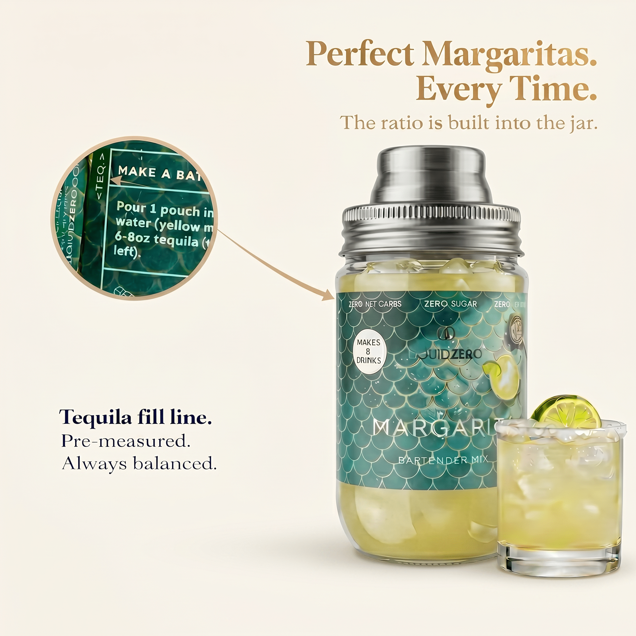 The Full Bar — 36 Cocktails, Ships Free - LIQUID ZERO® - 