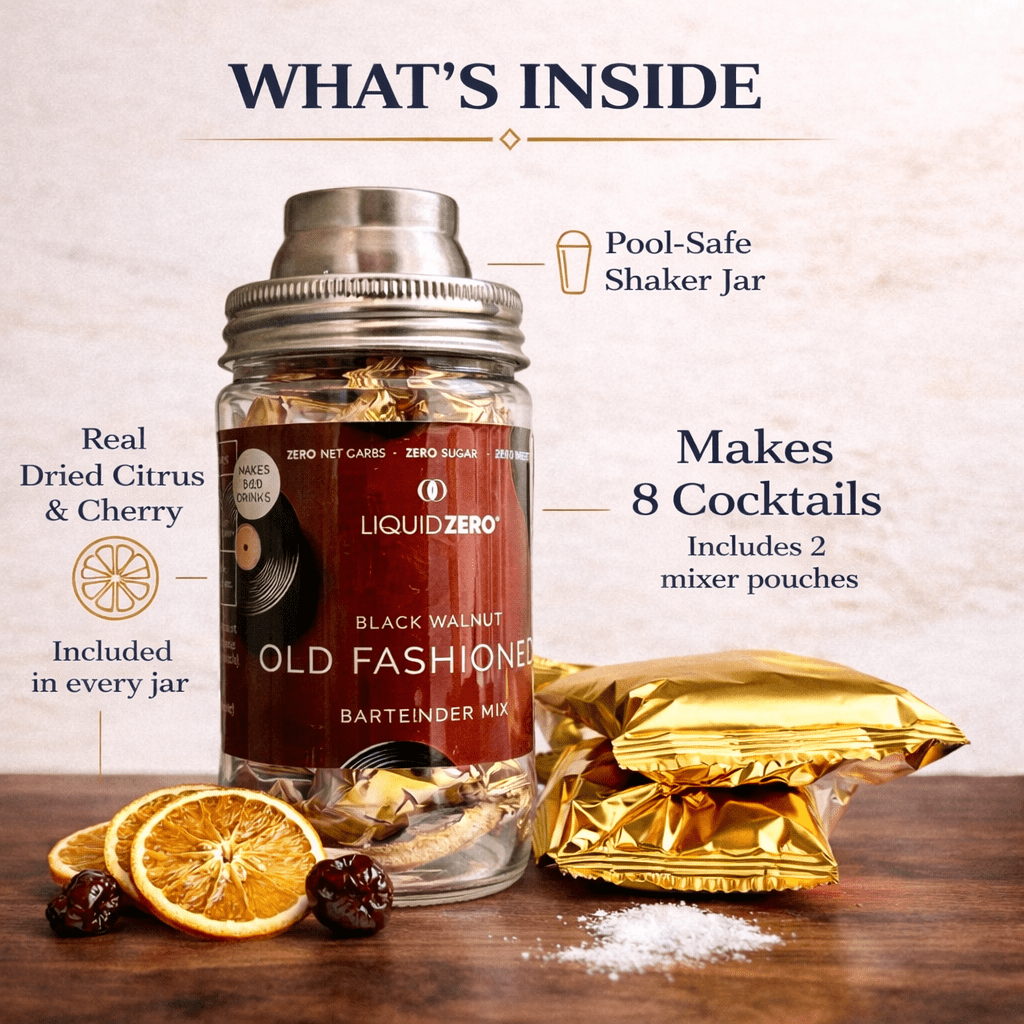 The Full Bar — 36 Cocktails, Ships Free - LIQUID ZERO® - 