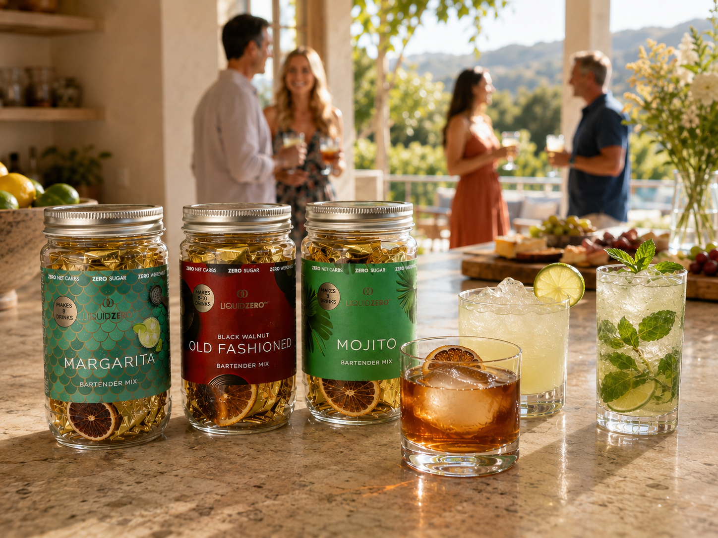 The Full Bar — 36 Cocktails, Ships Free - LIQUID ZERO® -