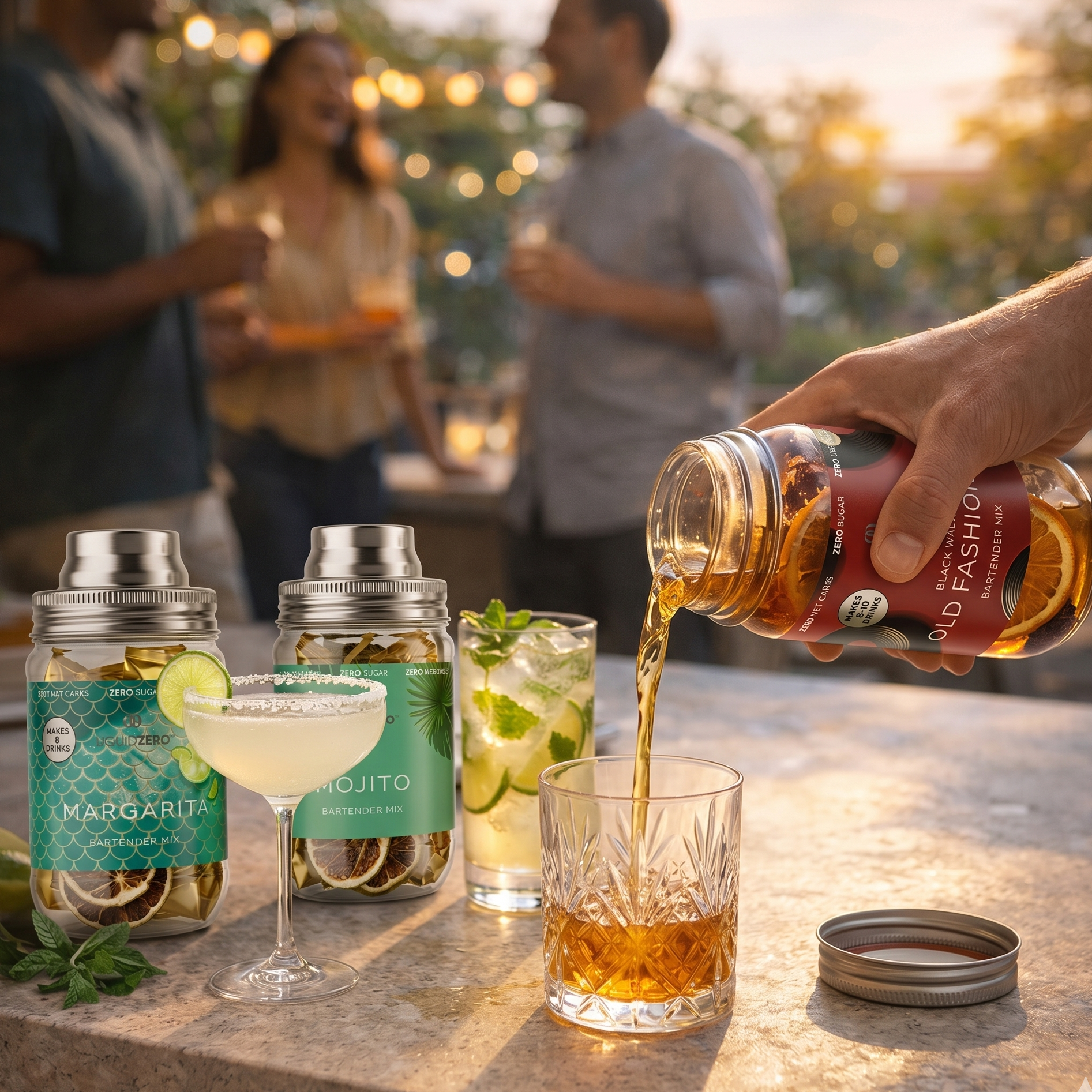 The Gift Box — 24 Cocktails, Ships Free - LIQUID ZERO® - 