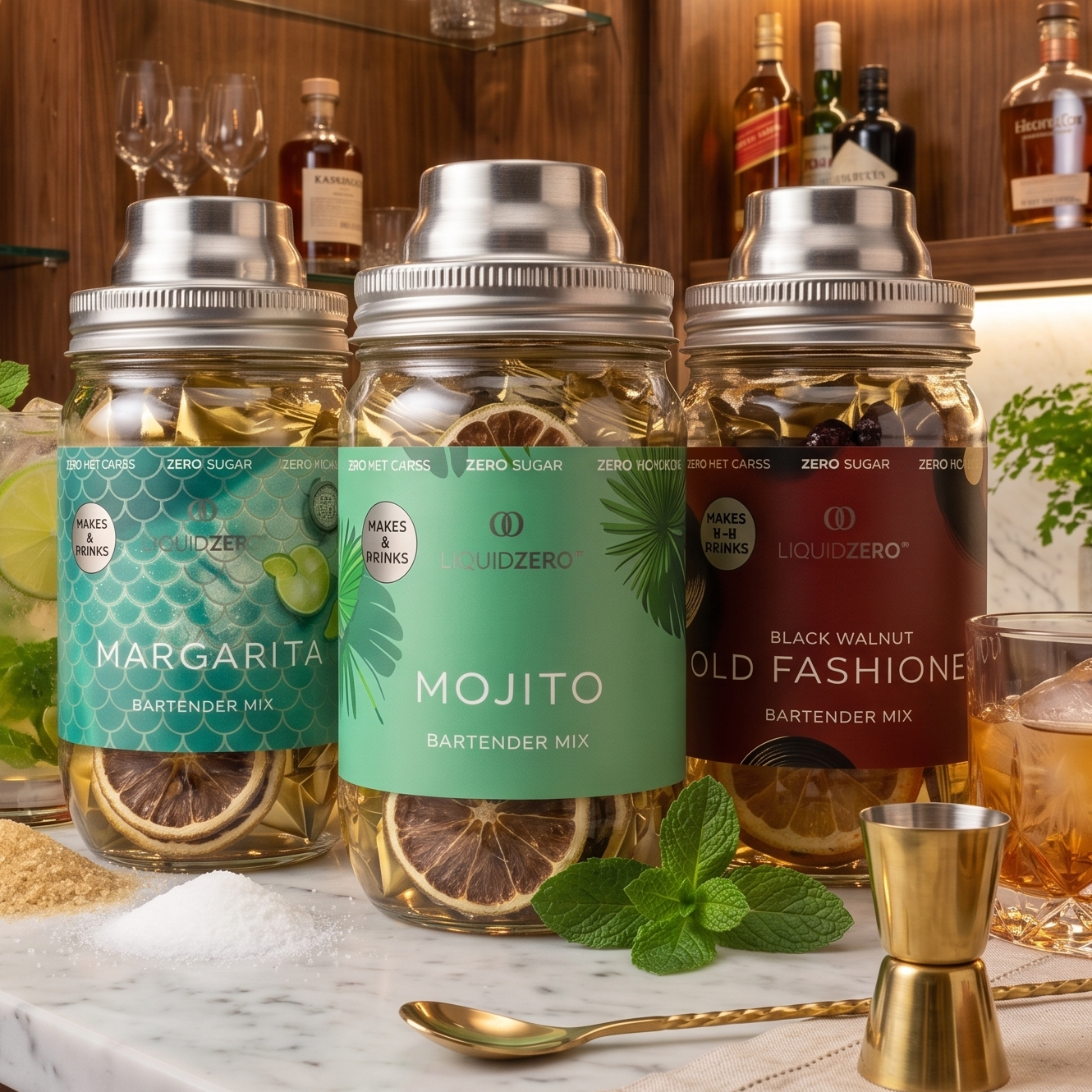 The Gift Box — 24 Cocktails, Ships Free - LIQUID ZERO® - 