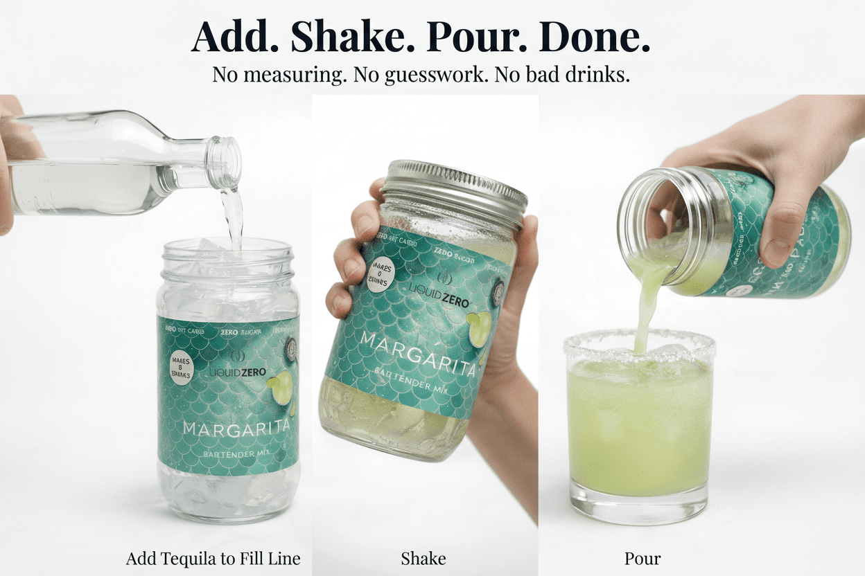 The Gift Box — 24 Cocktails, Ships Free - LIQUID ZERO® -