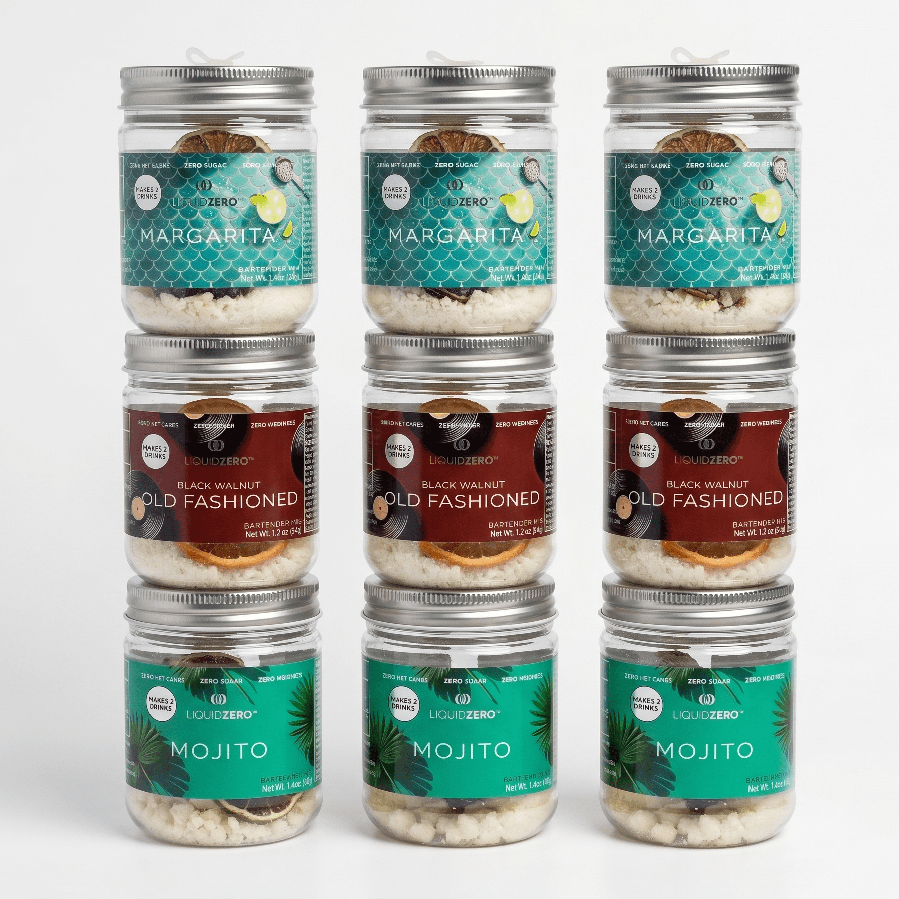 The Go Pack — 18 Cocktails, Ships Free - LIQUID ZERO® - 