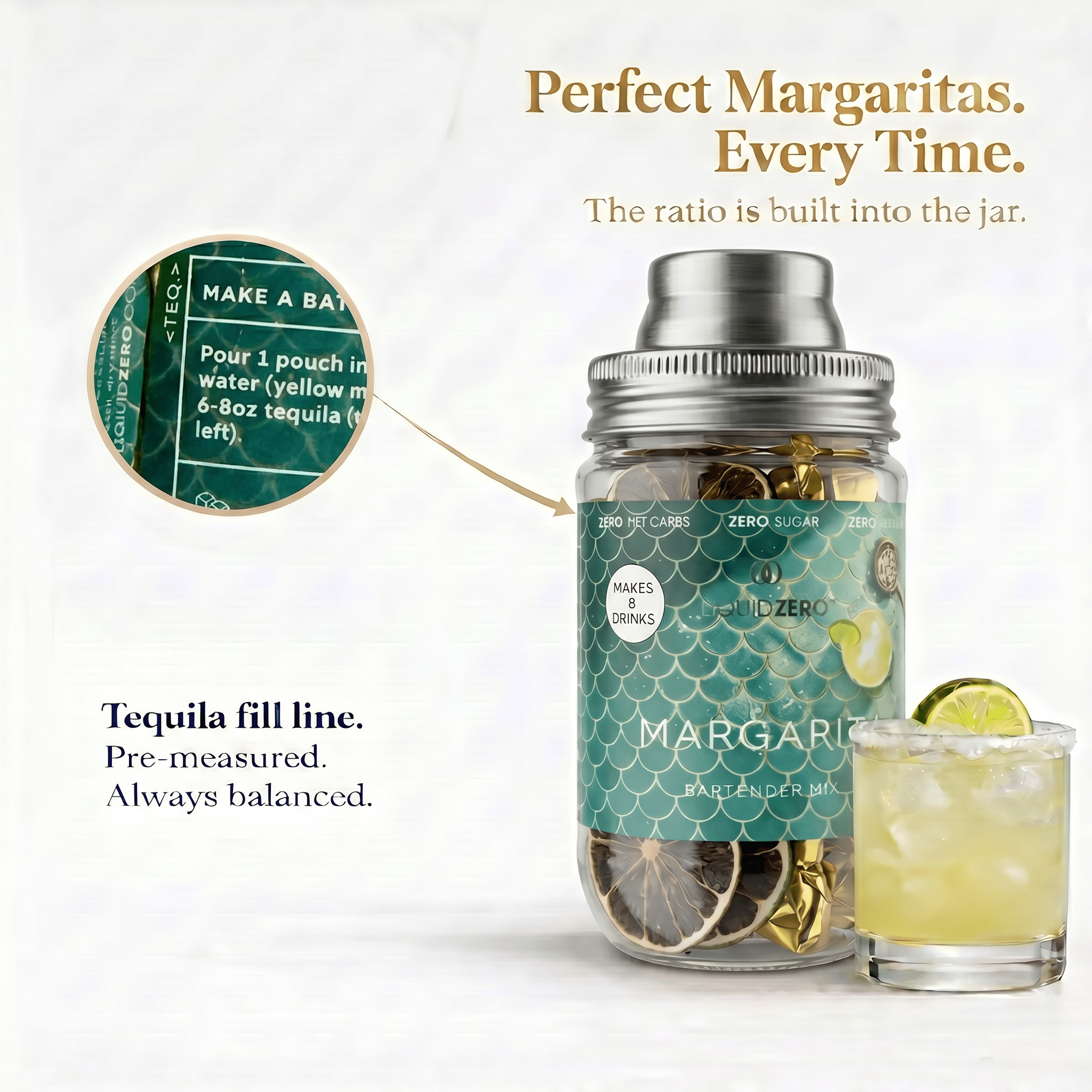 The Starter Set — 16 Cocktails, Ships Free - LIQUID ZERO® - 