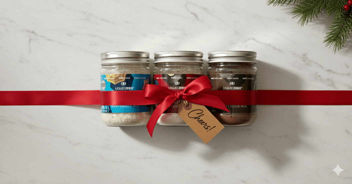 Limited Edition Winter Variety Pack Trio - 6 Cocktails - LIQUID ZERO® - Mixers Included: Margarita, Old - Fashioned, Mojito