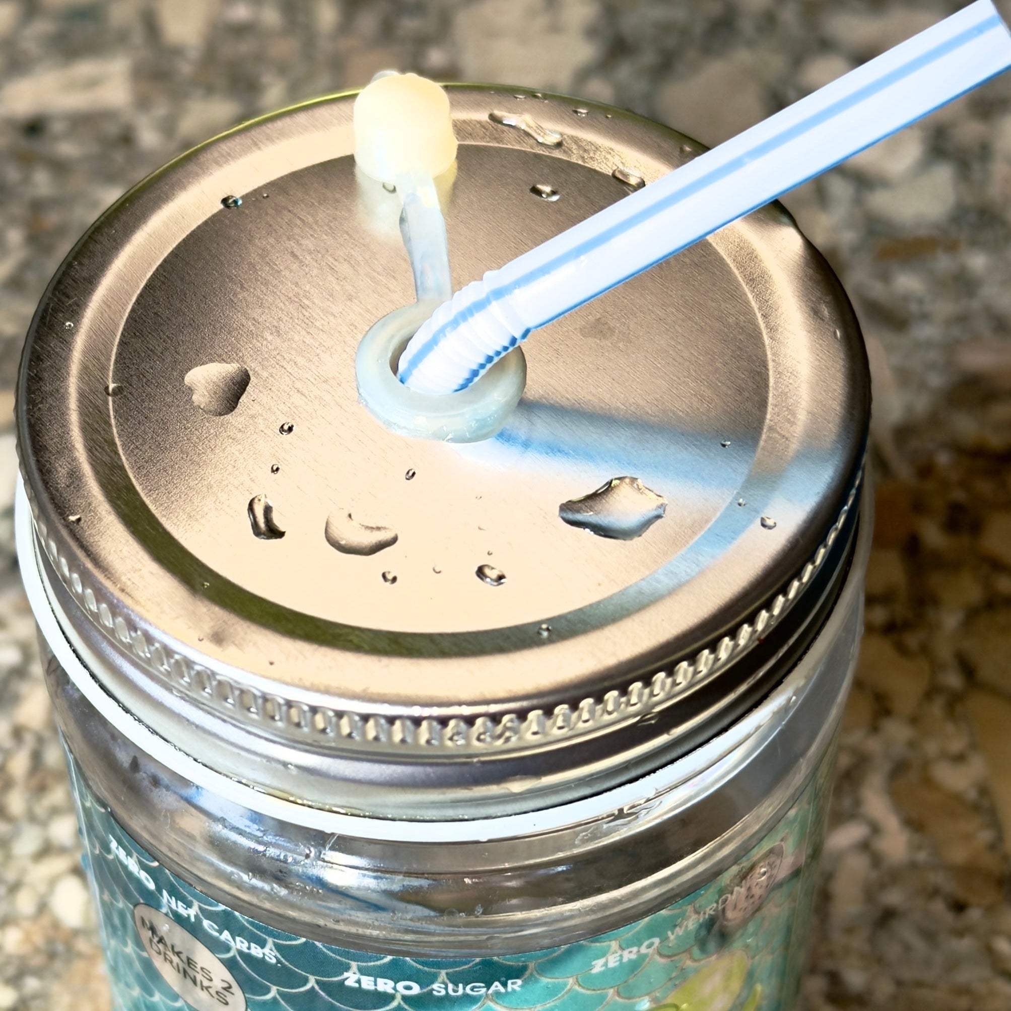The Cocktail Trio Bonus Pack (3 Pool - safe Jars, Makes 6) - Classic Margarita, Old - Fashioned & Mojito - LIQUID ZERO® - The Cocktail Trio