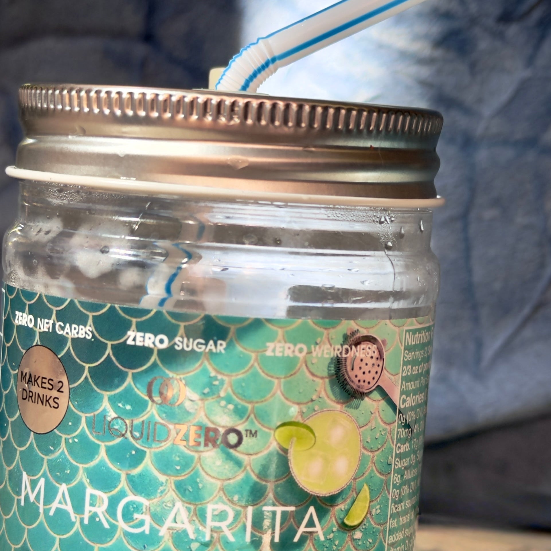 The Cocktail Trio Bonus Pack (3 Pool - safe Jars, Makes 6) - Classic Margarita, Old - Fashioned & Mojito - LIQUID ZERO® - The Cocktail Trio