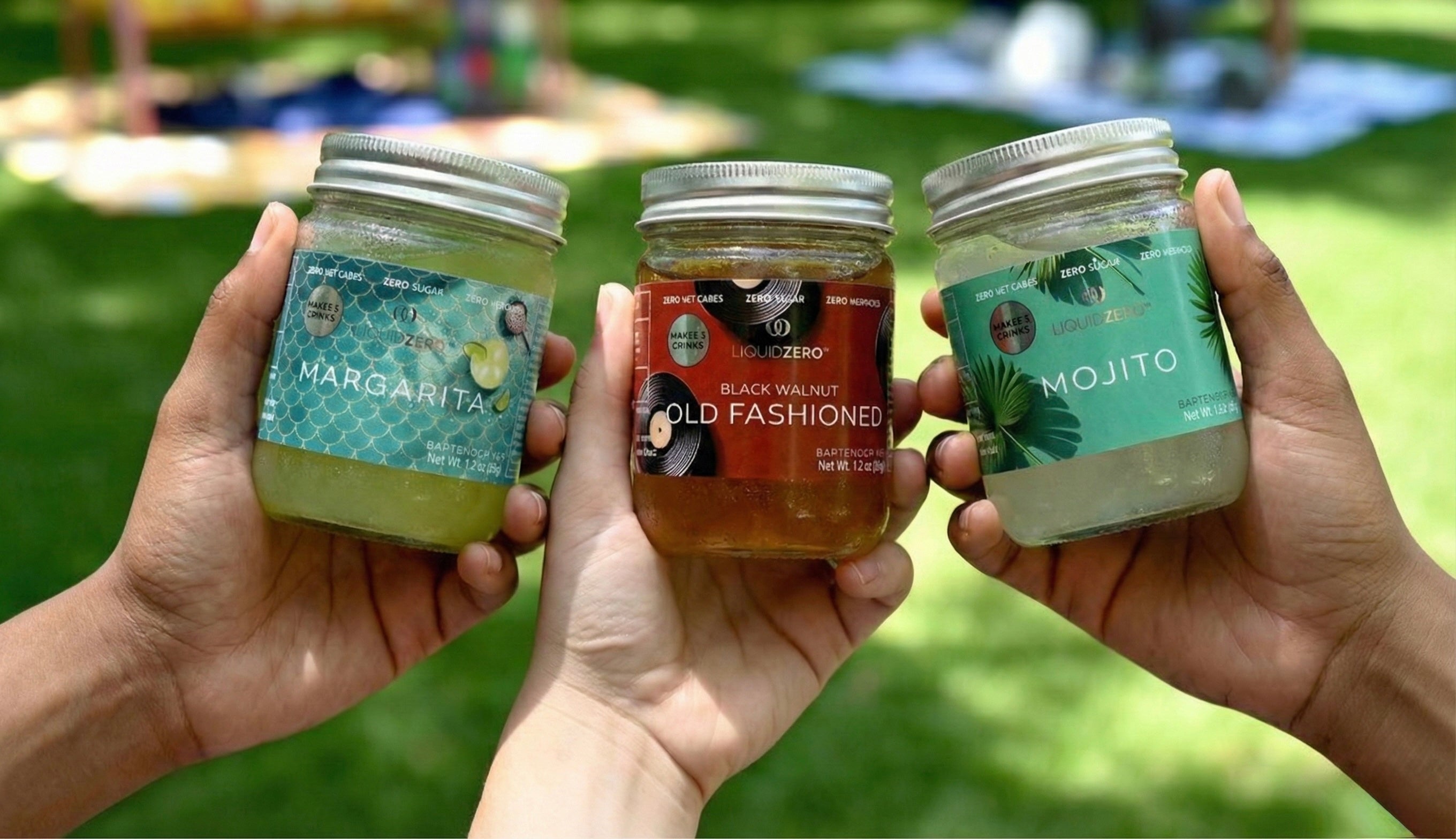 The Cocktail Trio (Makes 6) - Classic Margarita, Old - Fashioned & Mojito - LIQUID ZERO® - The Cocktail Trio