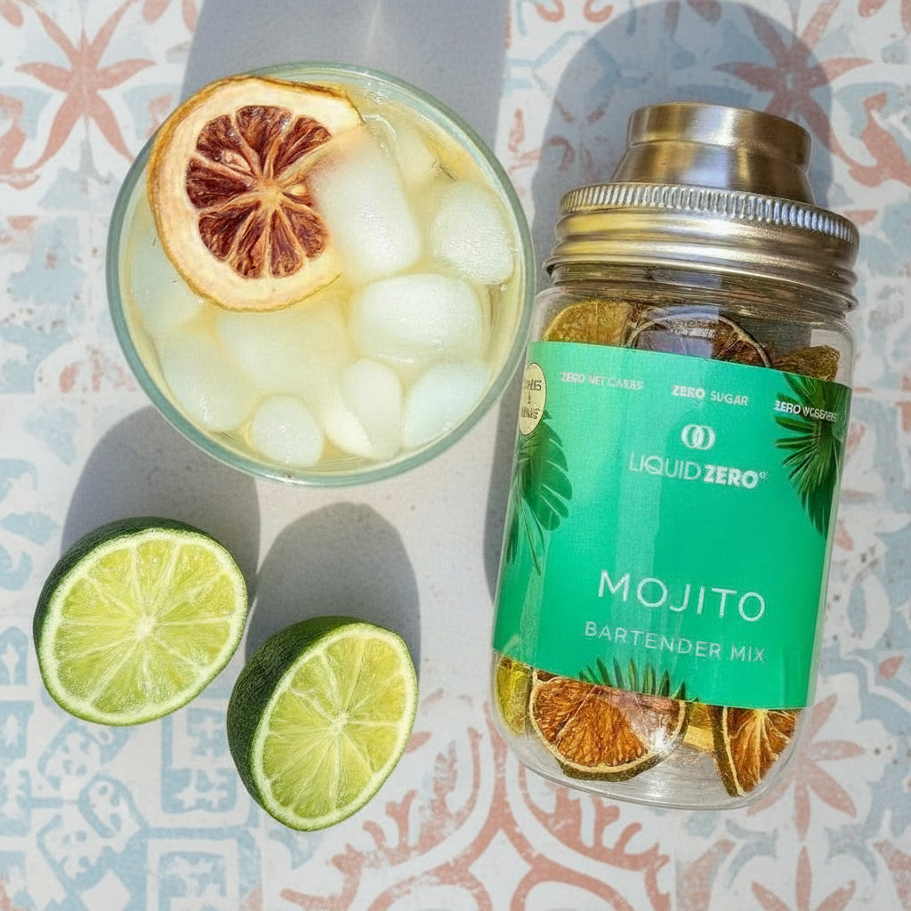 Cuban Lime & Mint Mojito - LIQUID ZERO™ - The Essence of South Beach Captured in Every Sip