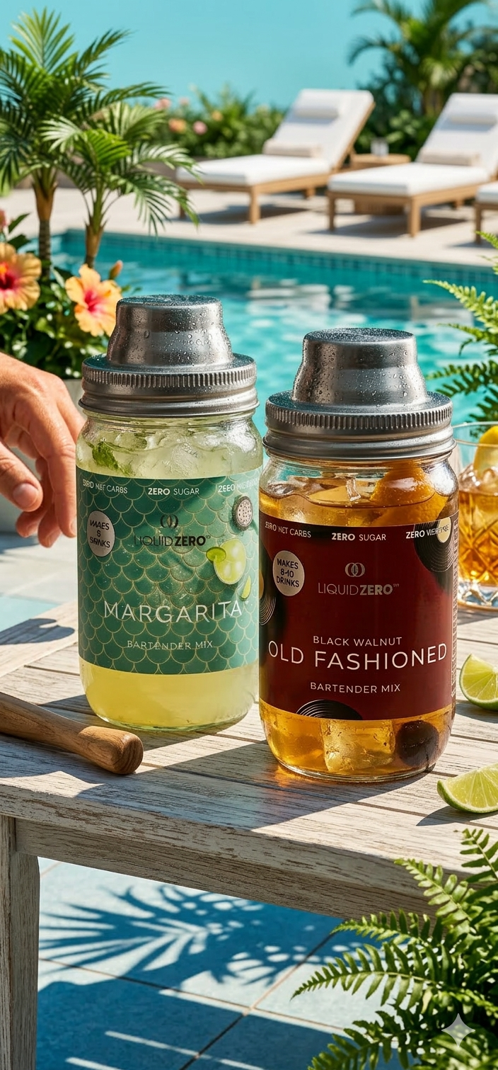 The Starter Set (Makes 16 Cocktails) Ships Free. - LIQUID ZERO® - The Liquid Zero Starter Set