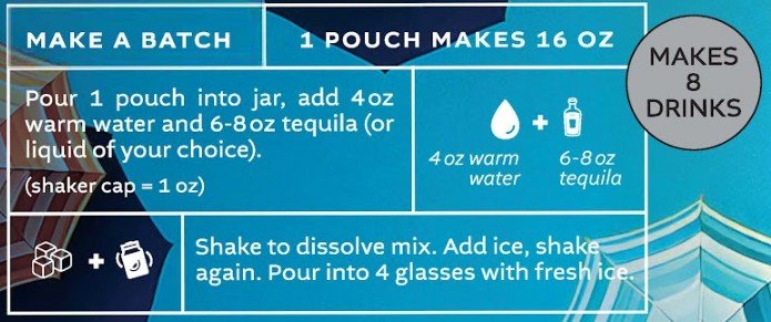 Classic Lime Margarita - LIQUID ZERO™ - The Tranquility of a Mexican Sunset With Every Sip